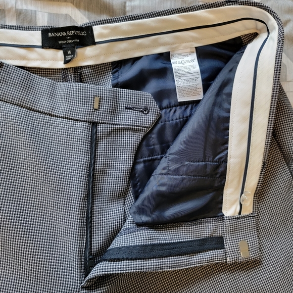New Banana Republic Curvy Sloan Slim Ankle Pant Size 16 - Picture 4 of 7